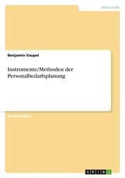 Cover von Instrumente/Methoden der Personalbedarfsplanung