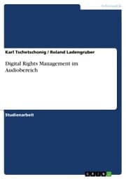 Cover von Digital Rights Management im Audiobereich
