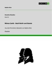 Cover von Minna Canth - Nach Recht und Gesetz