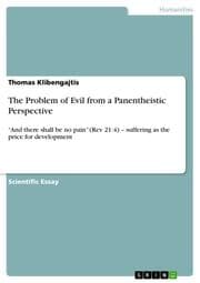 Cover von The Problem of Evil from a Panentheistic Perspective