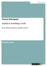 Cover von Sophia in Schelling's work