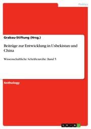 Cover von Beiträge zur Entwicklung in Usbekistan und China