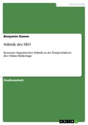 Cover von Stilistik des SEO