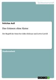Cover von Das Grinsen ohne Katze