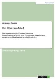 Cover von Das Hildebrandslied