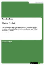Cover von Illusion Freiheit