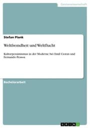 Cover von Weltfremdheit und Weltflucht