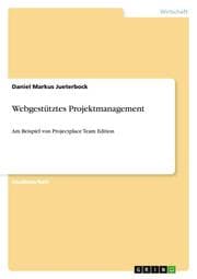 Cover von Webgestütztes Projektmanagement