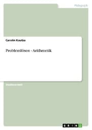 Cover von Problemlösen - Arithmetik