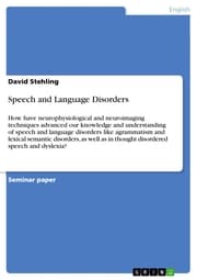 Cover von Speech and Language Disorders