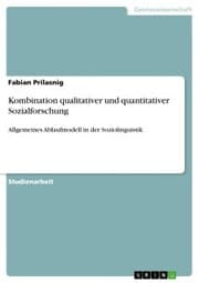 Cover von Kombination qualitativer und quantitativer Sozialforschung