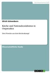 Cover von Kirche und Nationalsozialismus in Ostpreußen
