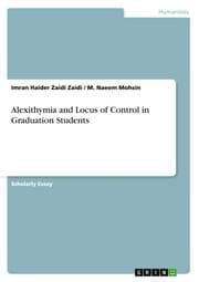 Cover von Alexithymia and Locus of Control in Graduation Students
