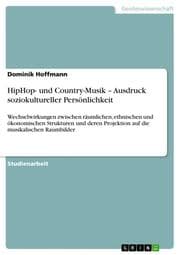 Cover von HipHop- und Country-Musik - Ausdruck soziokultureller Persönlichkeit