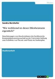 Cover von 'Wie weltfremd ist dieser Elfenbeinturm eigentlich?'