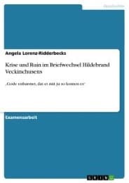 Cover von Krise und Ruin im Briefwechsel Hildebrand Veckinchusens