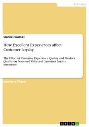 Cover von How Excellent Experiences affect Customer Loyalty