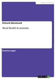 Cover von Metal Health In Australia