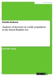 Cover von Analyses of decrease in cockle population in the Dutch Wadden Sea