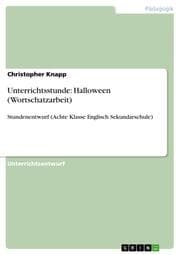 Cover von Unterrichtsstunde: Halloween (Wortschatzarbeit)