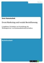 Cover von Event-Marketing und soziale Beeinflussung