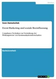 Cover von Event-Marketing und soziale Beeinflussung