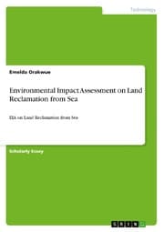 Cover von Environmental Impact Assessment on Land Reclamation from Sea