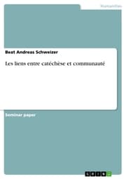 Cover von Les liens entre catéchèse et communauté