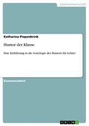 Cover von Humor der Klasse
