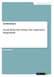 Cover von Social Media Recruiting. Eine Explorative Imagestudie