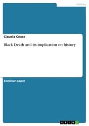 Cover von Black Death and its implication on history