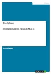 Cover von Institutionalized Fascism Shinto