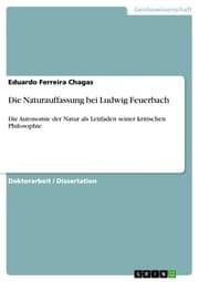 Cover von Die Naturauffassung bei Ludwig Feuerbach