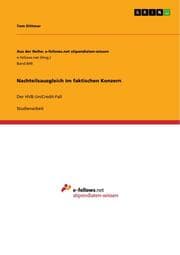 Cover von Nachteilsausgleich im faktischen Konzern