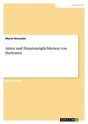 Cover von Arten und Einsatzmöglichkeiten von Derivaten