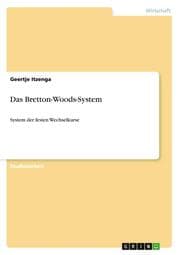 Cover von Das Bretton-Woods-System