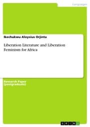 Cover von Liberation Literature and Liberation Feminism for Africa