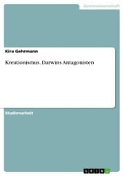 Cover von Kreationismus. Darwins Antagonisten