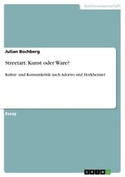 Cover von Streetart. Kunst oder Ware?