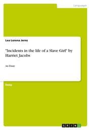 Cover von 'Incidents in the life of a Slave Girl' by Harriet Jacobs