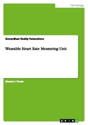 Cover von Wearable Heart Rate Measuring Unit