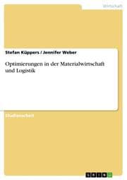 Cover von Optimierungen in der Materialwirtschaft und Logistik
