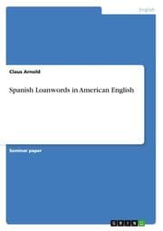Cover von Spanish Loanwords in American English