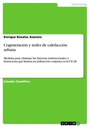 Cover von Cogeneración y redes de calefacción urbana