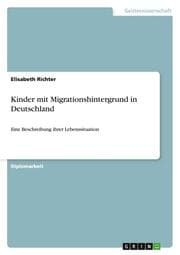 Cover von Kinder mit Migrationshintergrund in Deutschland
