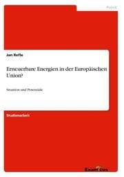Cover von Erneuerbare Energien in der Europäischen Union?