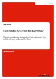 Cover von Demokratie zwischen den Extremen?