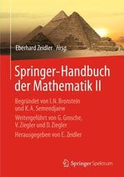 Cover von Springer-Handbuch der Mathematik II