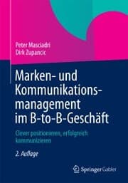 Cover von Marken- und Kommunikationsmanagement im B-to-B-Geschäft