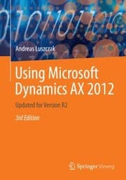 Cover von Using Microsoft Dynamics AX 2012
